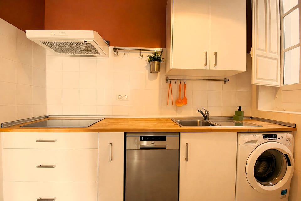 Luxury Apartment, Balcony, City View | Private kitchen | Full-size fridge, microwave, stovetop, dishwasher