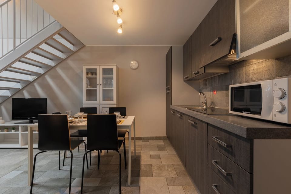 Apartment | Private kitchen | Espresso maker, electric kettle
