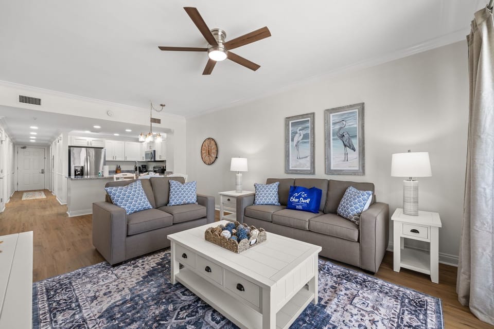 Condo, Multiple Beds, Balcony, Ocean View (Calypso Resort 606e) | Living area