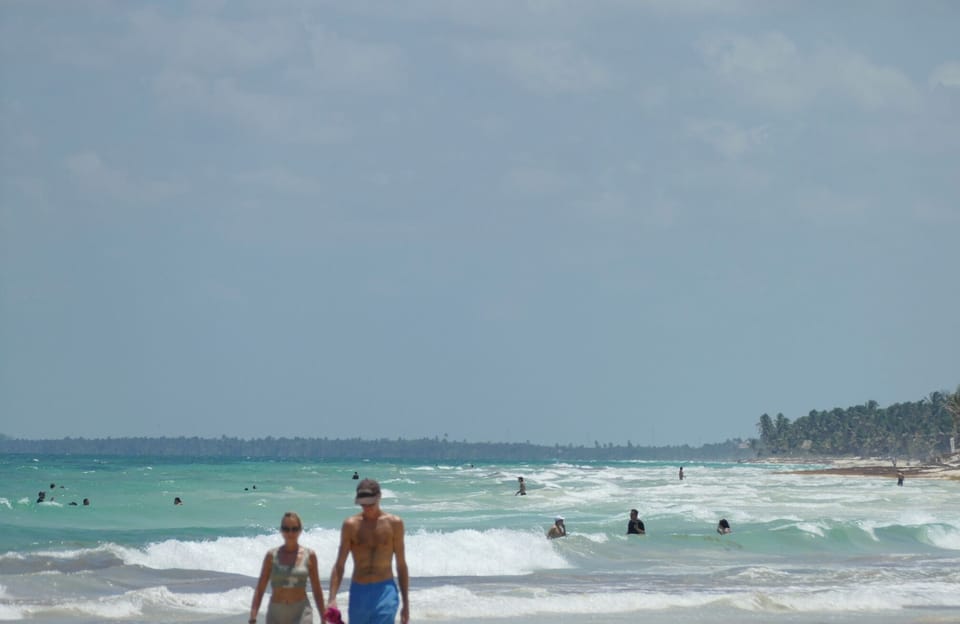 Beach nearby, white sand