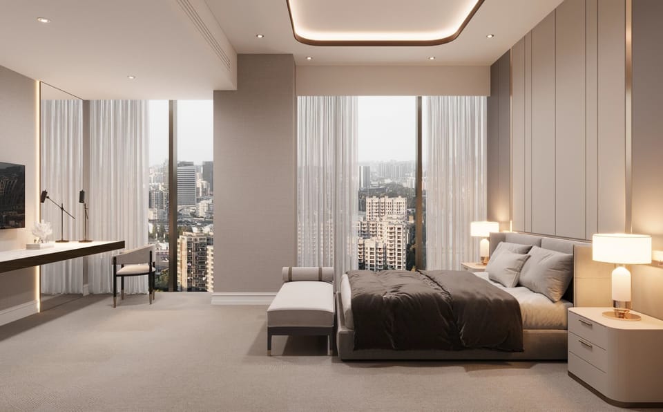 Executive Suite | Premium bedding, down comforters, Select Comfort beds, minibar