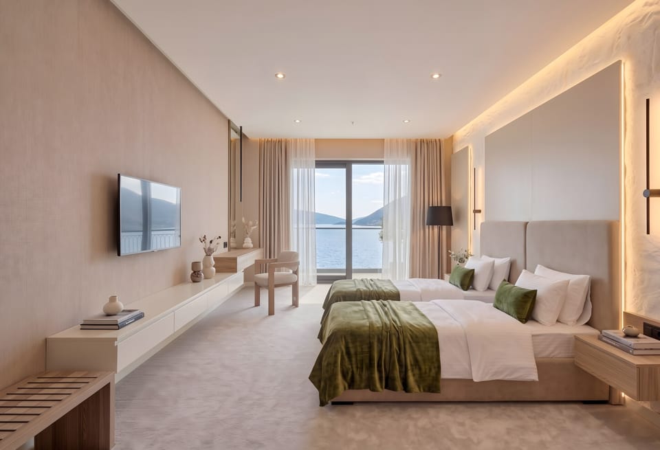 In-room safe, laptop workspace, blackout drapes, soundproofing