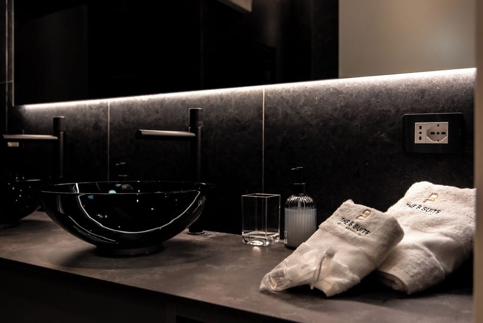 Apartment | Bathroom | Shower, free toiletries, hair dryer, towels