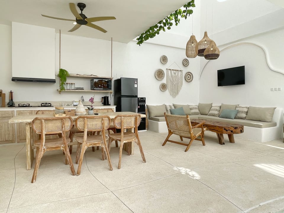 Luxury Villa, 2 Bedrooms, Private Pool, Pool View | Private kitchen | Full-size fridge, microwave, stovetop, electric kettle