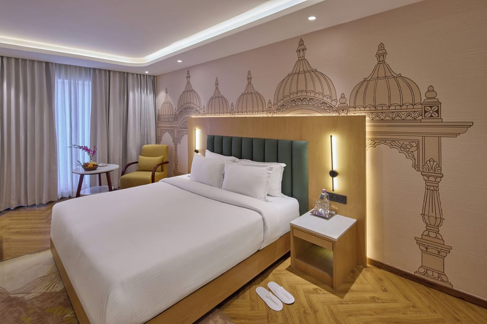 Standard Double or Twin Room, City View | Desk, laptop workspace, WiFi (free)