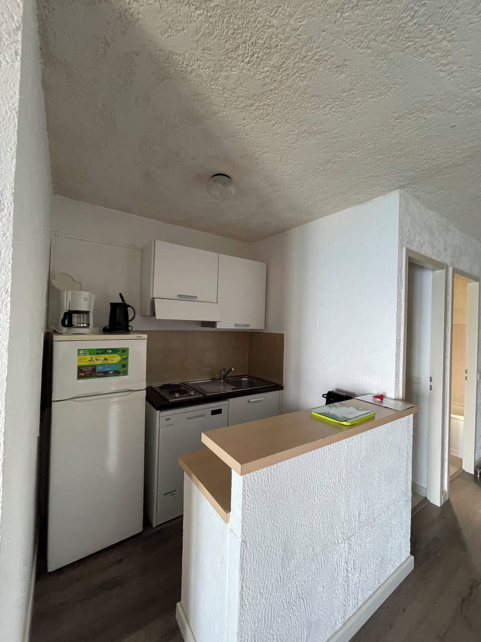 Classic Apartment, Balcony, Sea View | Private kitchen | Full-size fridge, microwave, stovetop, dishwasher