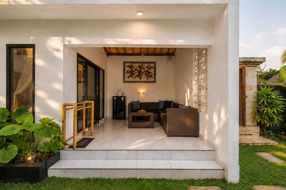 Deluxe Villa, Private Pool | Living area