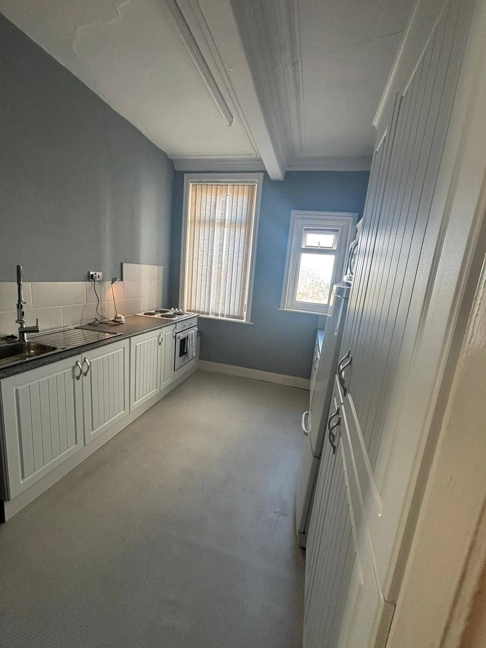 Shared Dormitory, 1 Bedroom, Balcony, Ocean View | Private kitchen