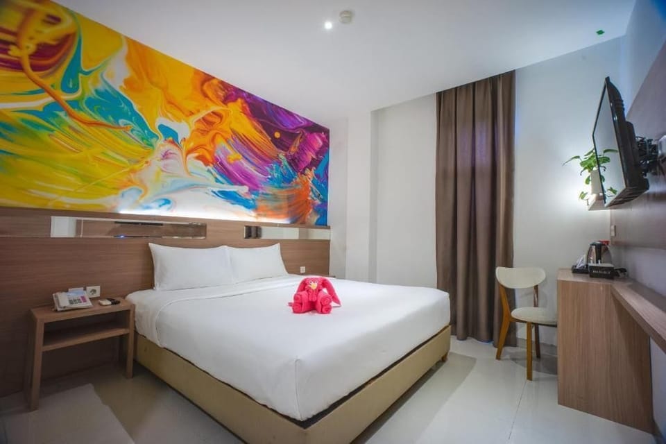 Superior Double Room | Blackout drapes, soundproofing, WiFi (free)