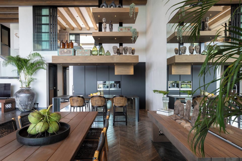 Luxury Villa, 4 Bedrooms, Private Pool, Sea View | Dining