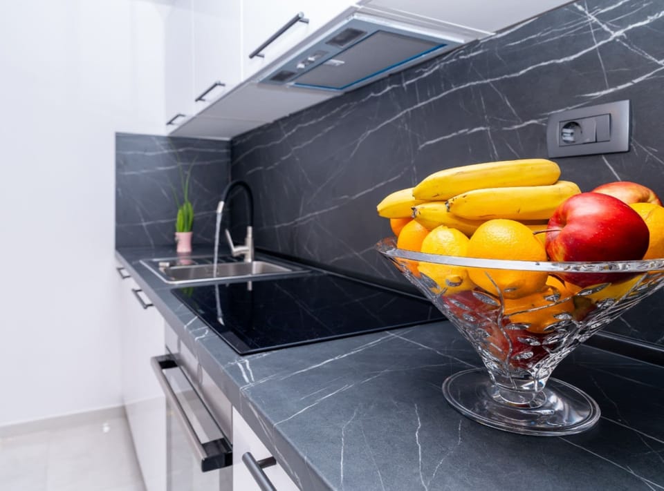 House (Holiday Home Rosalia) | Private kitchen | Fridge