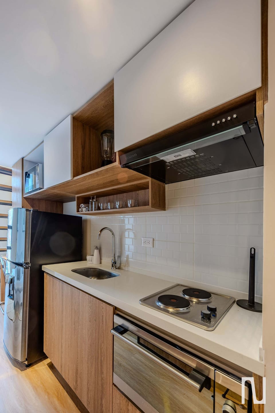 Apartment, 1 Queen Bed, Balcony, City View (Vivo52 611) | Private kitchen