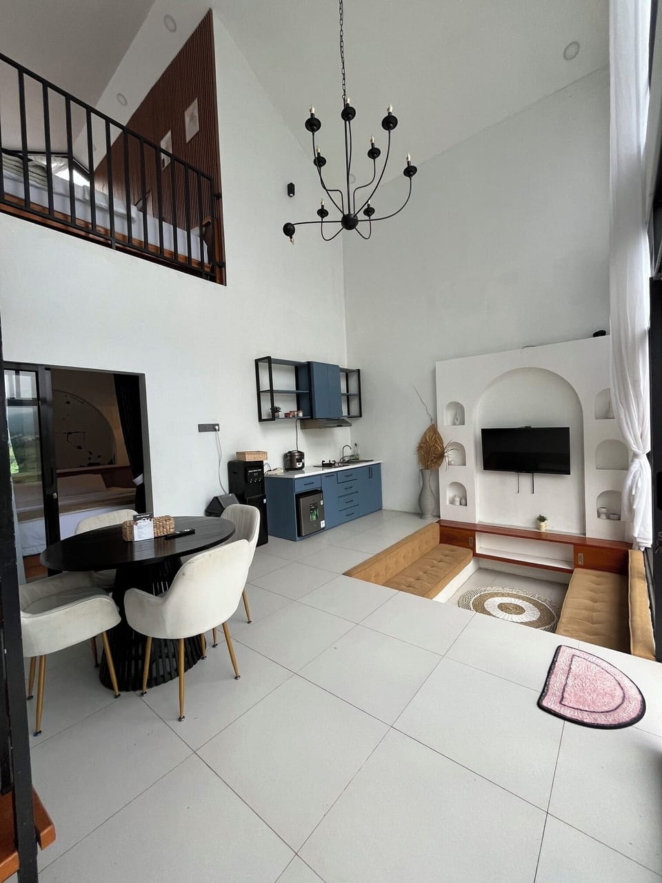 Villa, 2 Bedrooms, Private Pool | Living area | 32-inch TV with cable channels