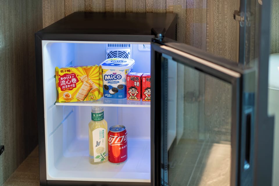 Grand Double Room, City View | Minibar