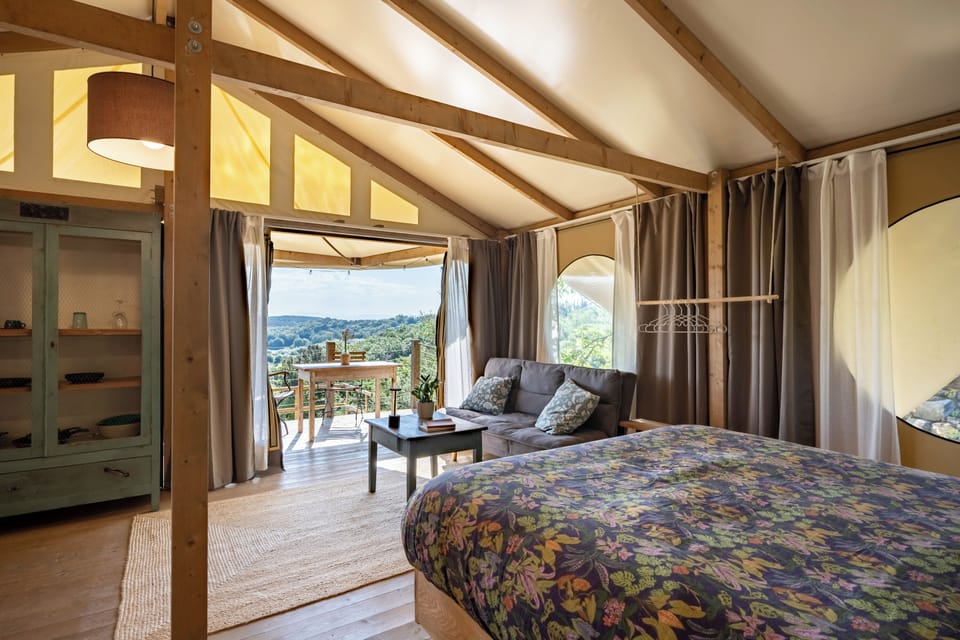 Tent, Lake View | Laptop workspace, free WiFi