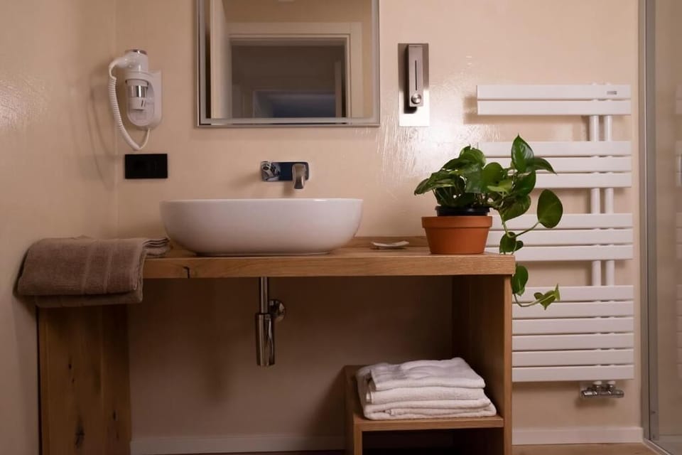 Apartment | Bathroom | Shower, free toiletries, hair dryer, bidet