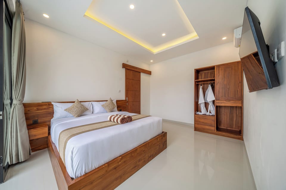 Villa, 1 Bedroom, Private Pool | In-room safe, desk, laptop workspace, free WiFi