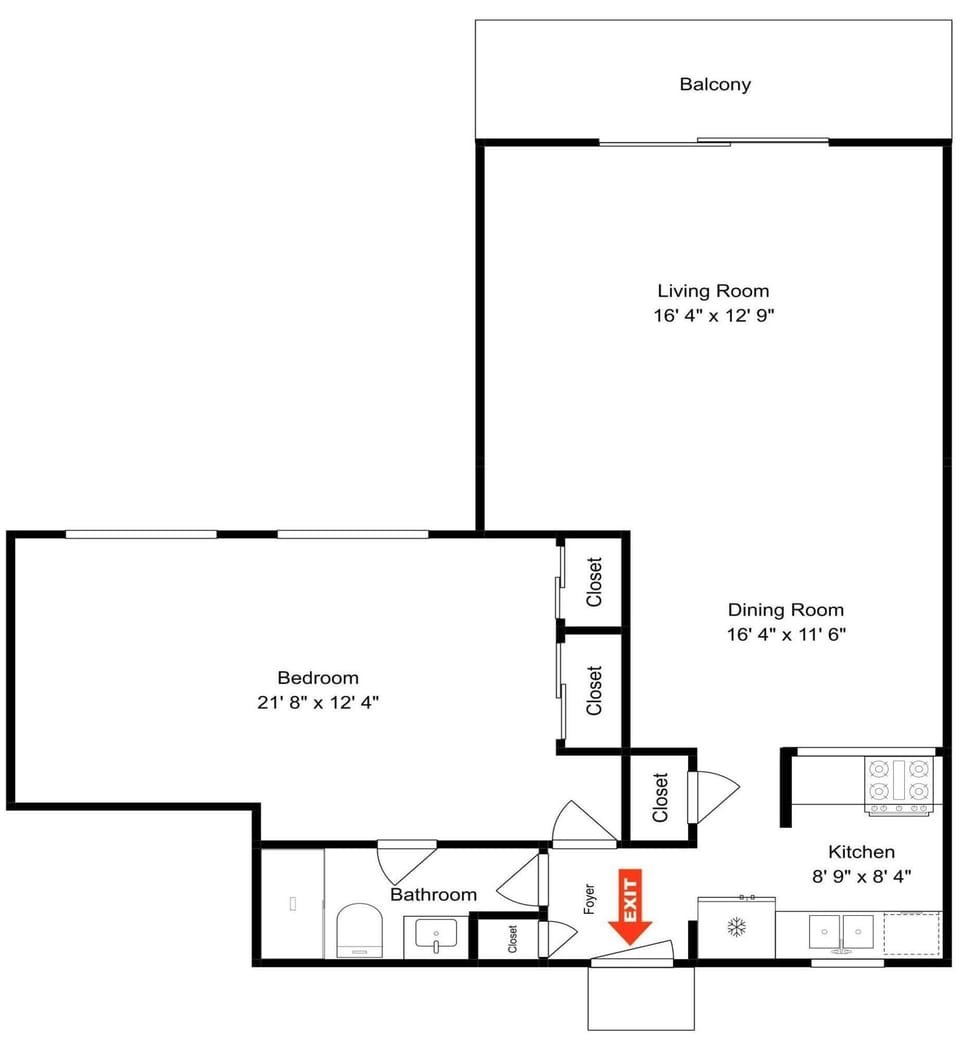 Condo (1 Bedroom) | Property amenity