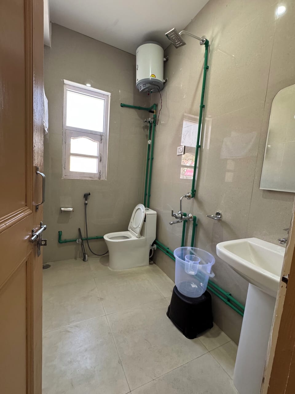 Free toiletries, towels, soap, shampoo