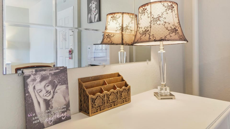 Signature Room | Individually decorated, individually furnished, iron/ironing board