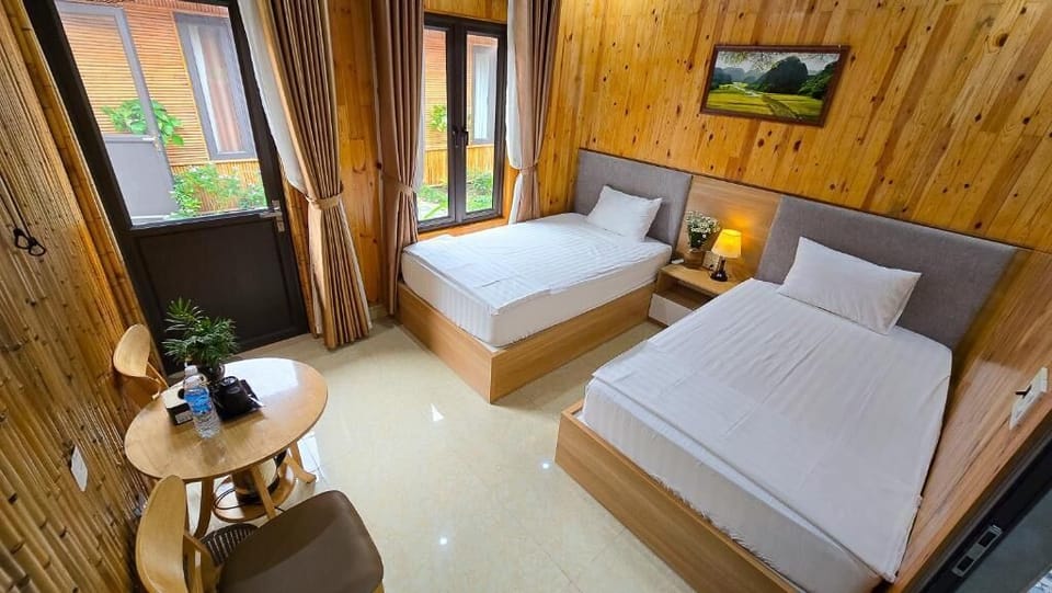 Deluxe Twin Room, Garden View | In-room safe, desk, soundproofing, free WiFi