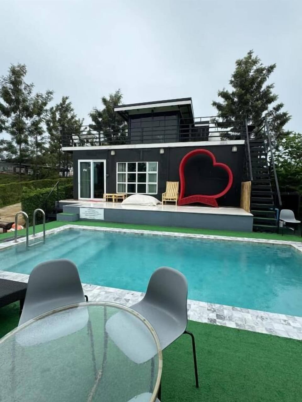 Outdoor pool