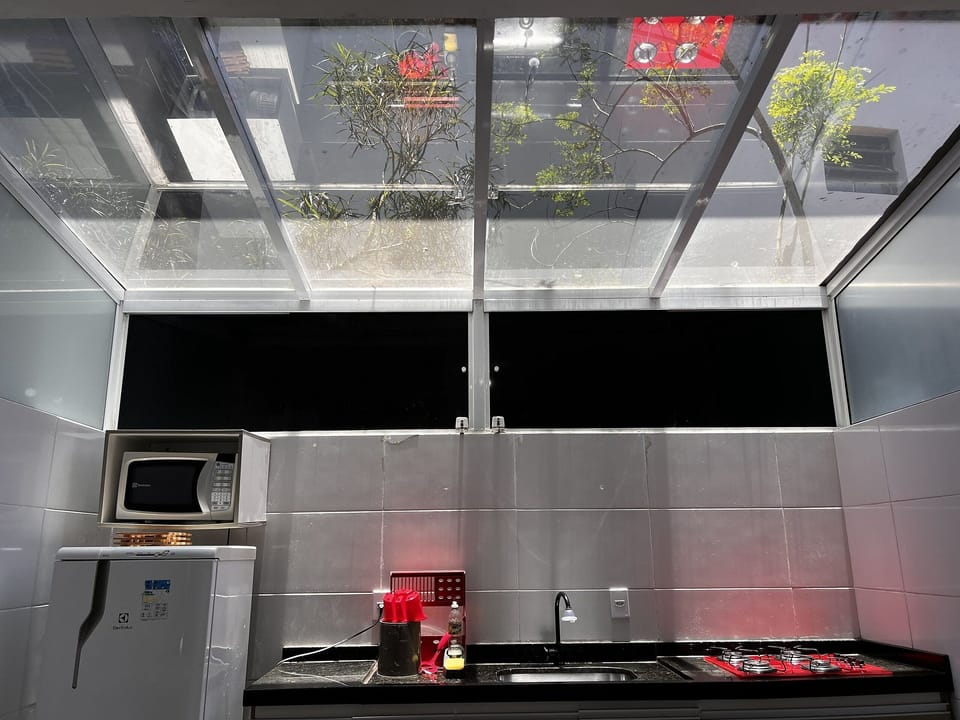 Apartment | Private kitchen | Microwave, cookware/dishes/utensils