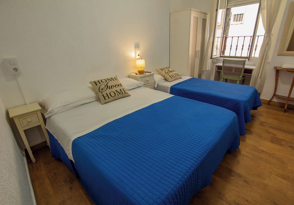 Desk, blackout drapes, free WiFi, bed sheets