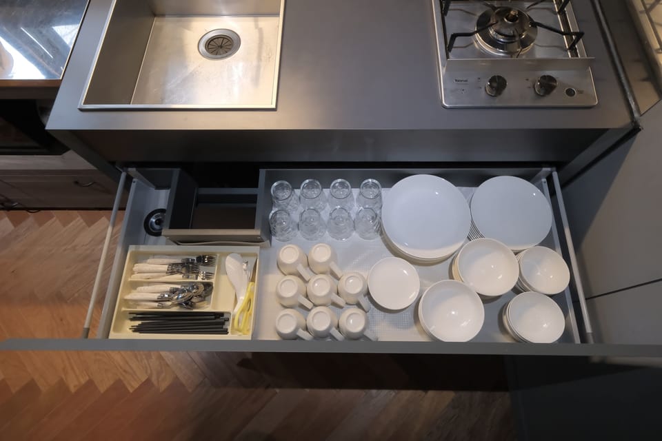 Villa, 3 Bedrooms | Private kitchen | Full-size fridge, microwave, stovetop, rice cooker