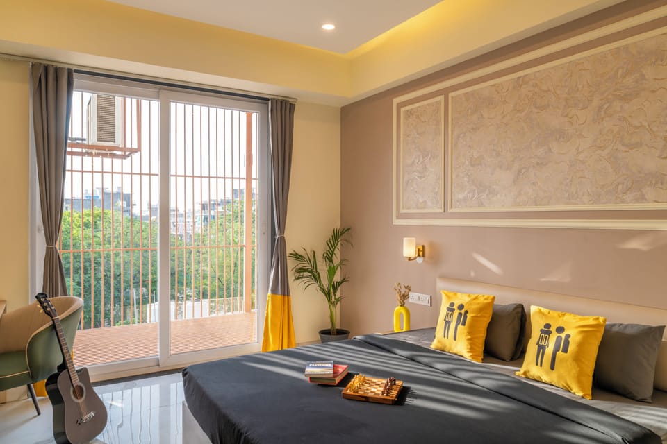 Superior Double Room with City View | Blackout drapes, WiFi (free), bed sheets