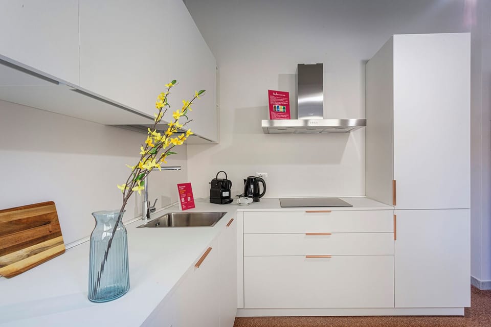 Apartment | Private kitchen | Espresso maker, electric kettle