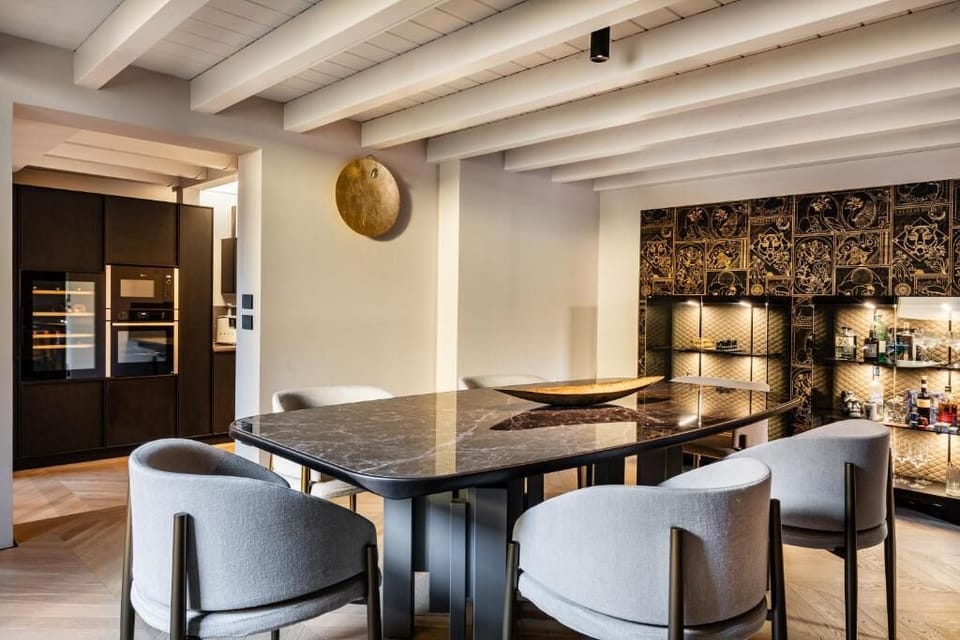 Luxury Apartment, Balcony, City View | Dining