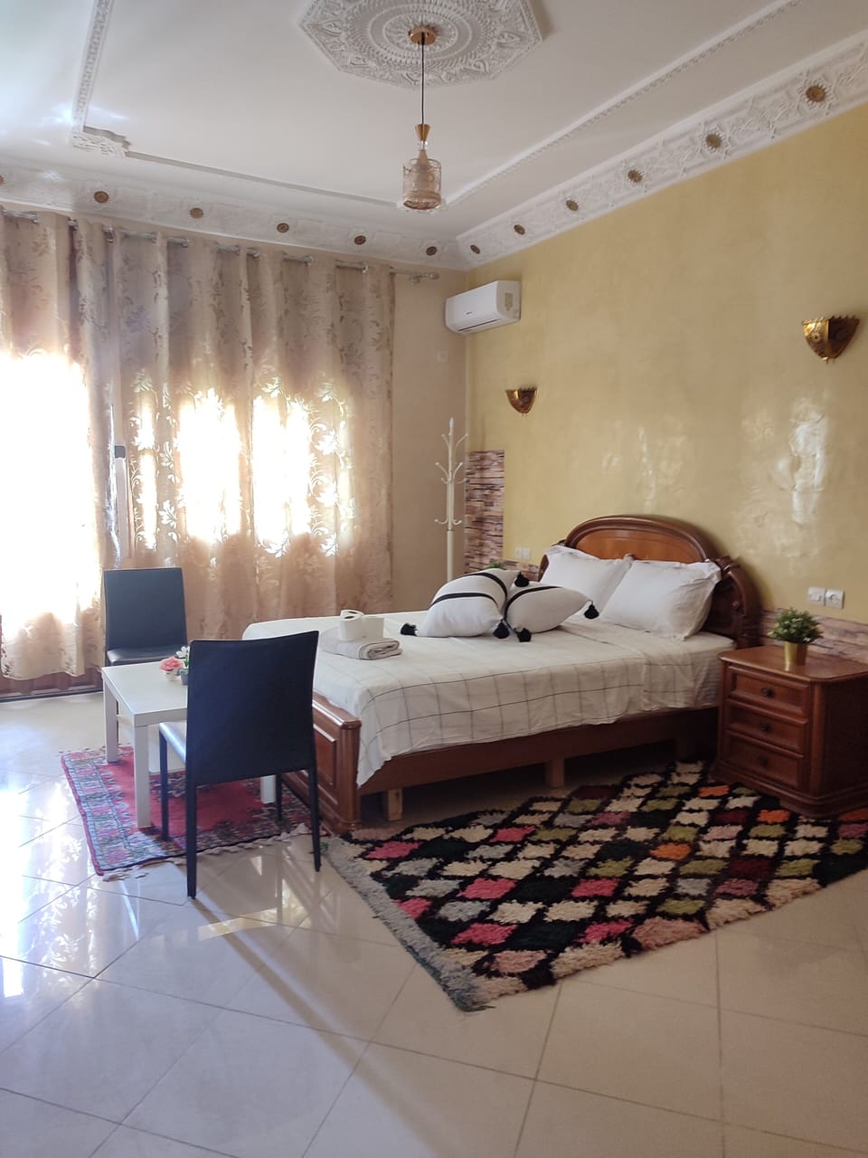 Standard Double Room, Balcony, City View | Laptop workspace, blackout drapes, iron/ironing board, WiFi (free)