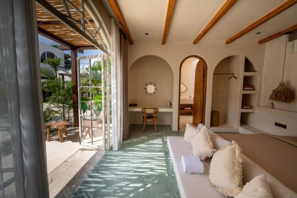Standard Double Room, Balcony, Pool View | In-room safe, iron/ironing board, free WiFi