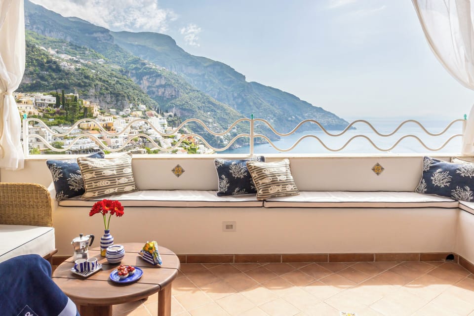 Deluxe Apartment, Sea View | Terrace/patio