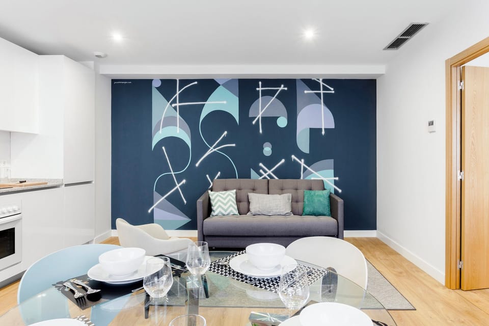 Apartamento Malasaña, 1 habitación, 1 baño | Interior