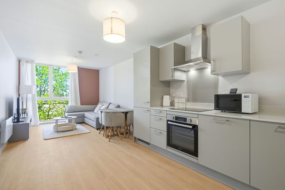 Luxury Apartment, 1 King Bed with Sofa bed, Non Smoking, Kitchenette | Living room