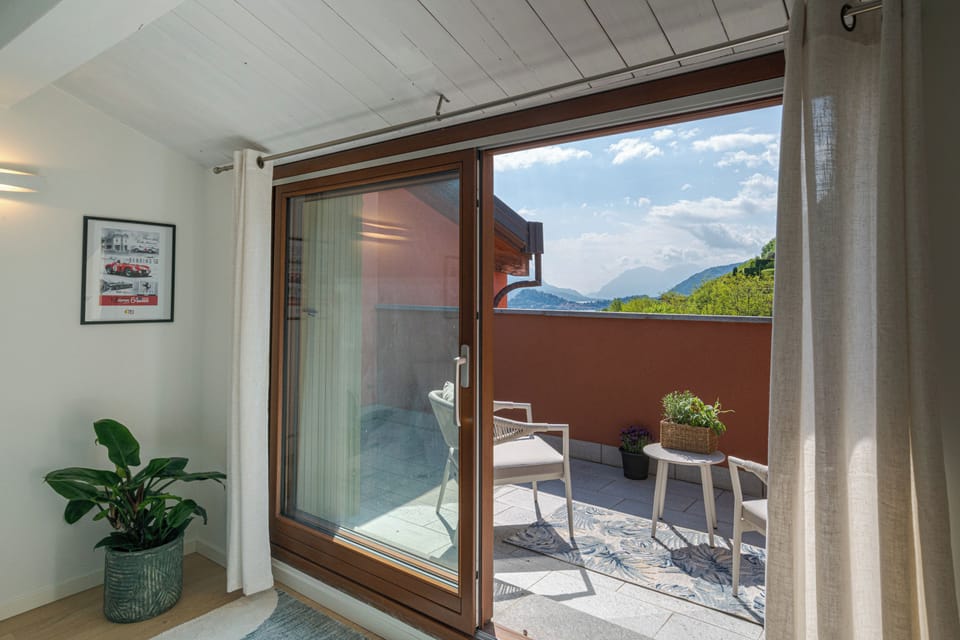 Family Apartment, 3 Bedrooms, 2 Bathrooms, Mountainside (Magical Menaggio Vista) | Rooftop terrace