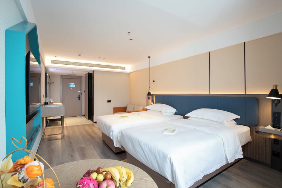 Luxury Double Room, Courtyard View | In-room safe, blackout drapes, soundproofing, iron/ironing board