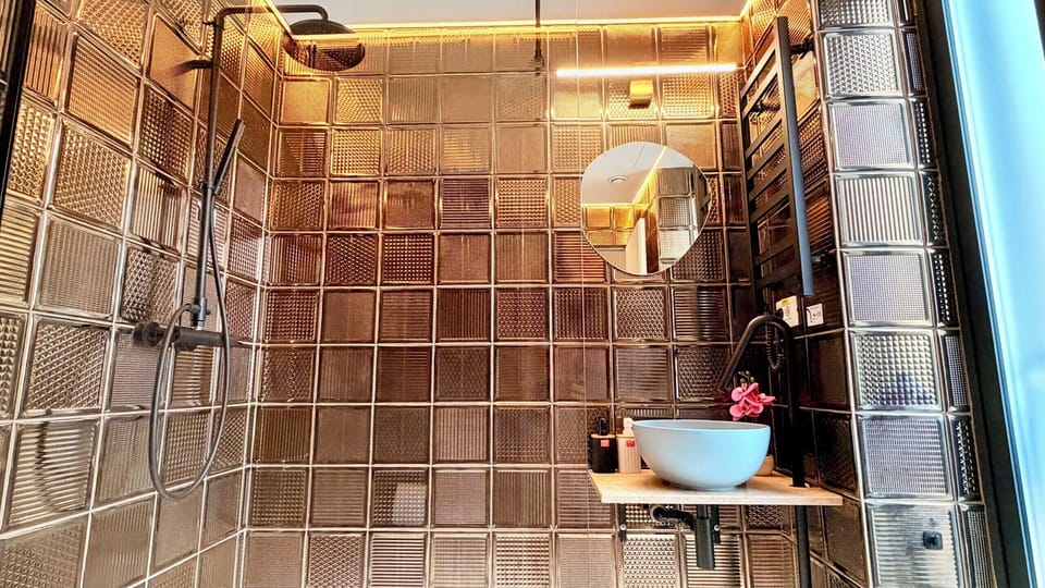 Comfort Studio, 1 Queen Bed, Non Smoking, Private Bathroom | Bathroom | Shower, free toiletries, hair dryer, towels