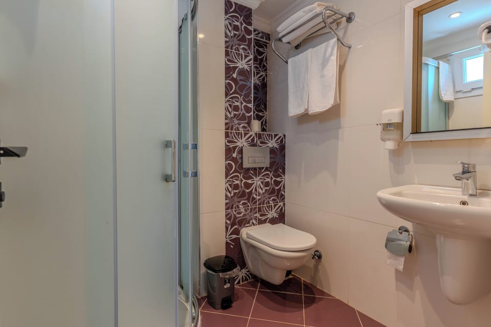 Triple Room | Bathroom | Shower, free toiletries, hair dryer, slippers