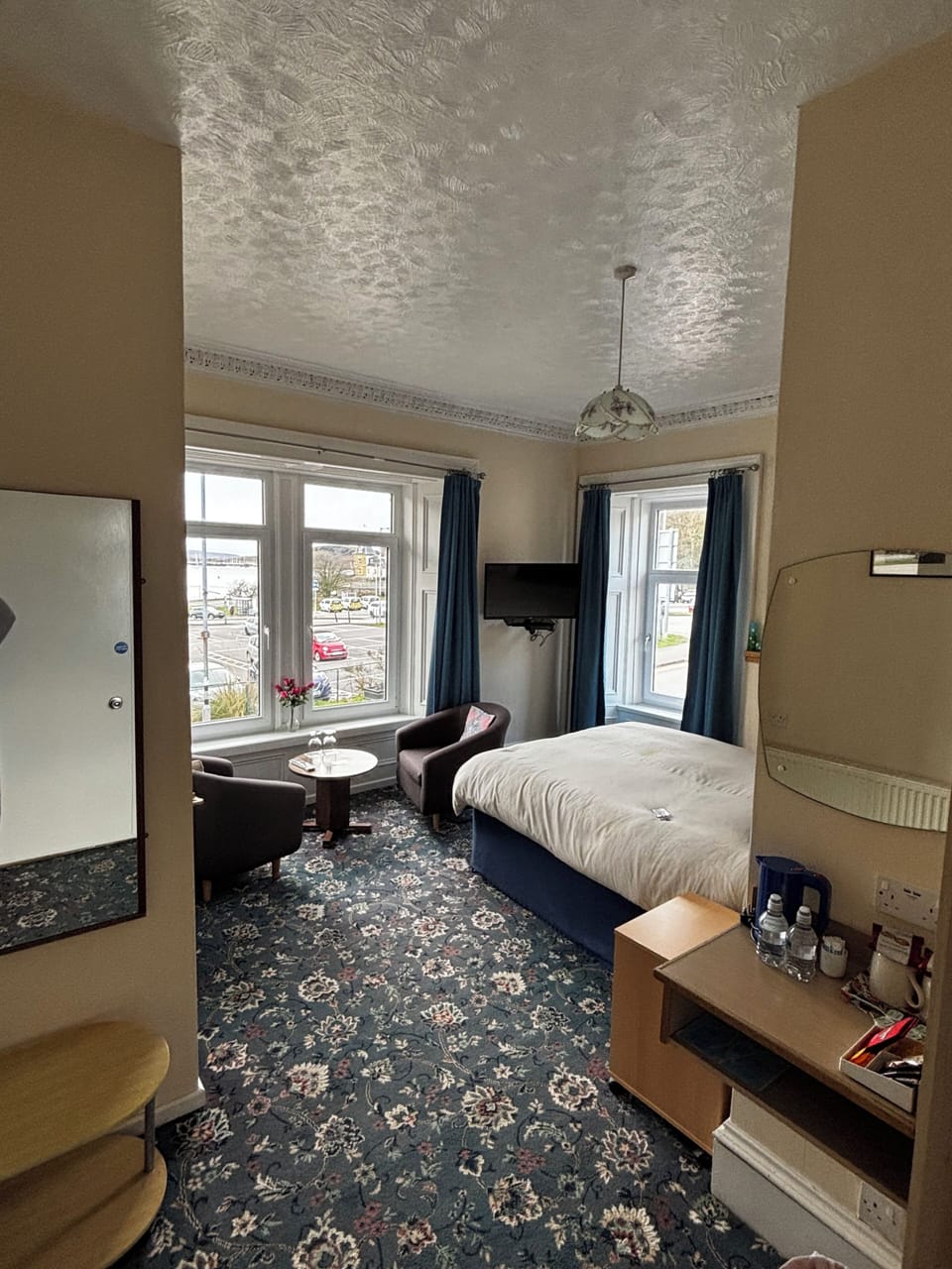 Deluxe Double Room, Bay View | Laptop workspace, iron/ironing board, free WiFi, bed sheets