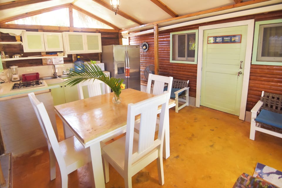 Traditional House | Private kitchen | Fridge, microwave, stovetop, cookware/dishes/utensils