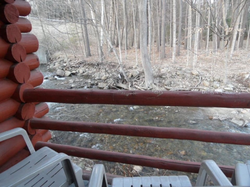 Log Cabin On The Brook With Two Beds | Terrace/patio