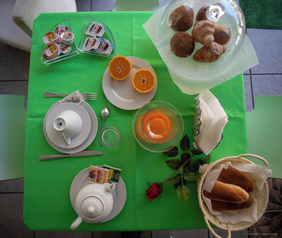 Daily buffet breakfast for a fee