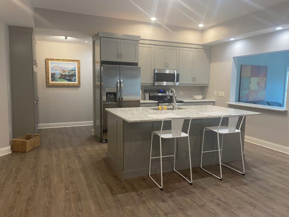Family Apartment, Garden View | Private kitchen