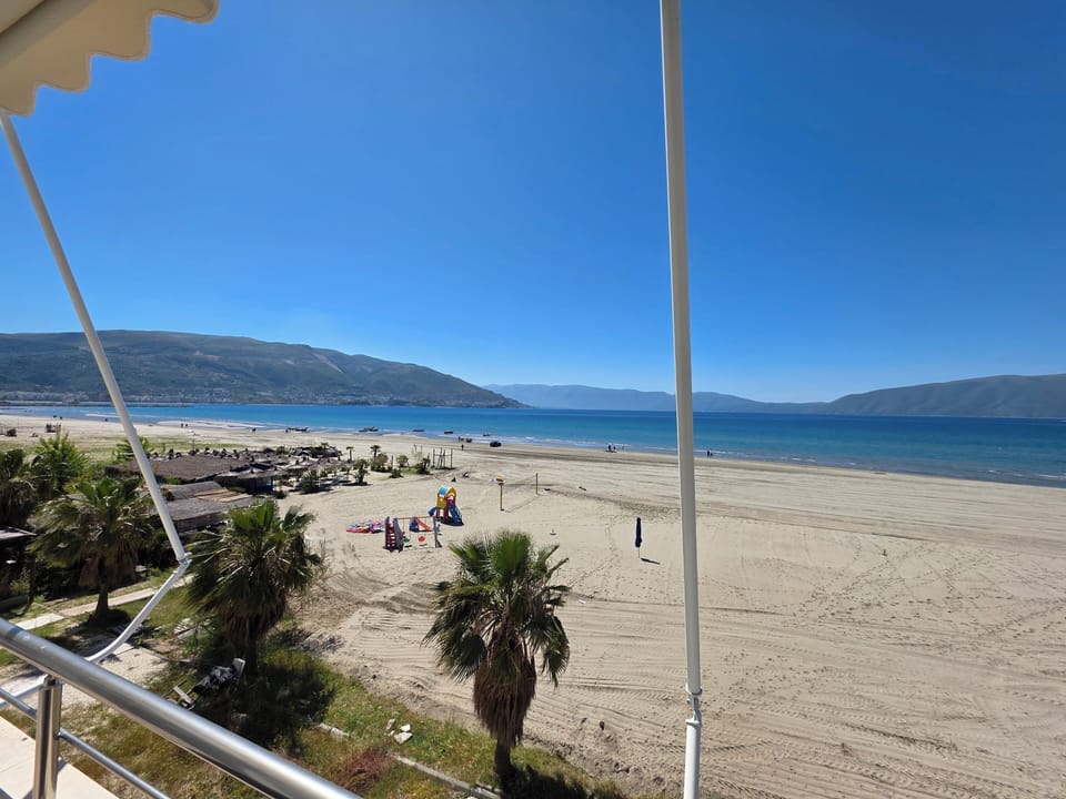 Family Apartment, Balcony, Beach View | Beach | On the beach, beach umbrellas