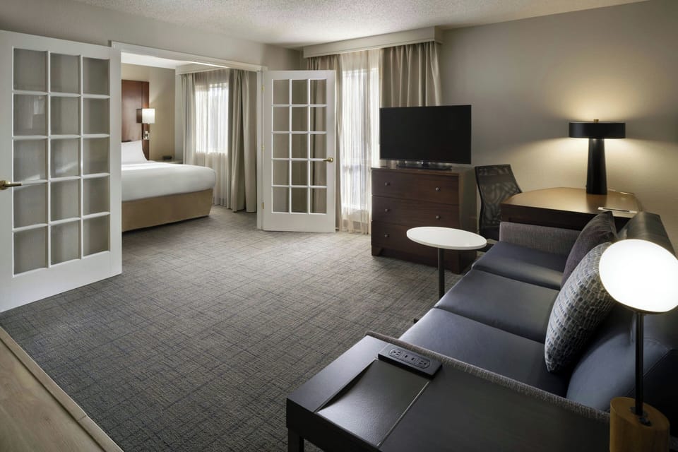 Suite, 1 Bedroom | Living area | LCD TV, pay movies