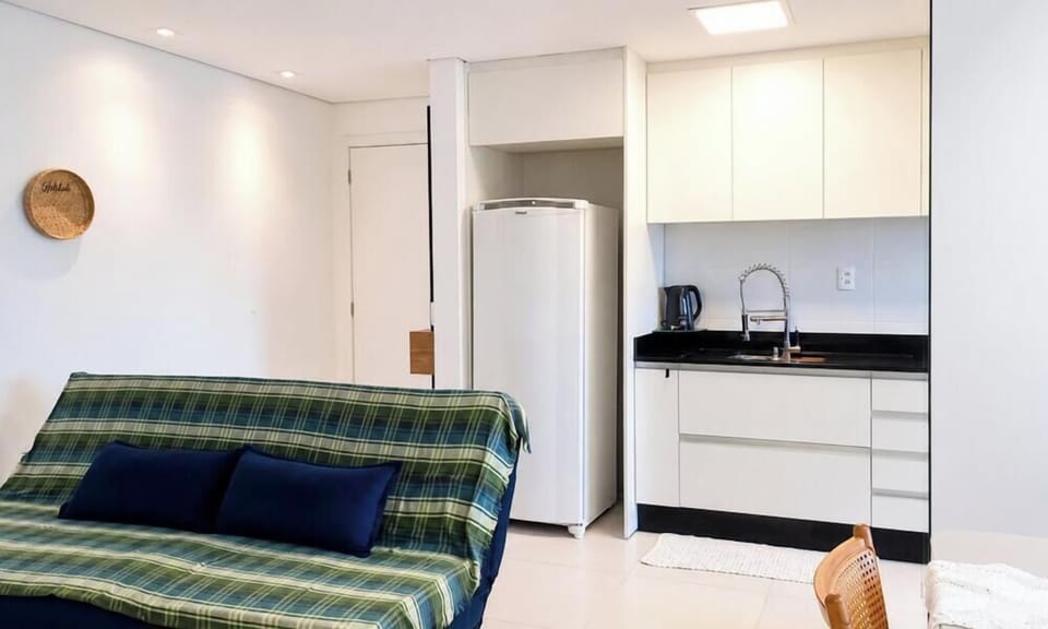 Apartment | Private kitchen | Fridge, microwave, cookware/dishes/utensils, dining table