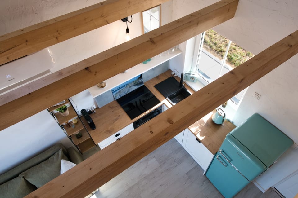 Family Chalet, Garden View | Private kitchen | Full-size fridge, oven, stovetop, dishwasher
